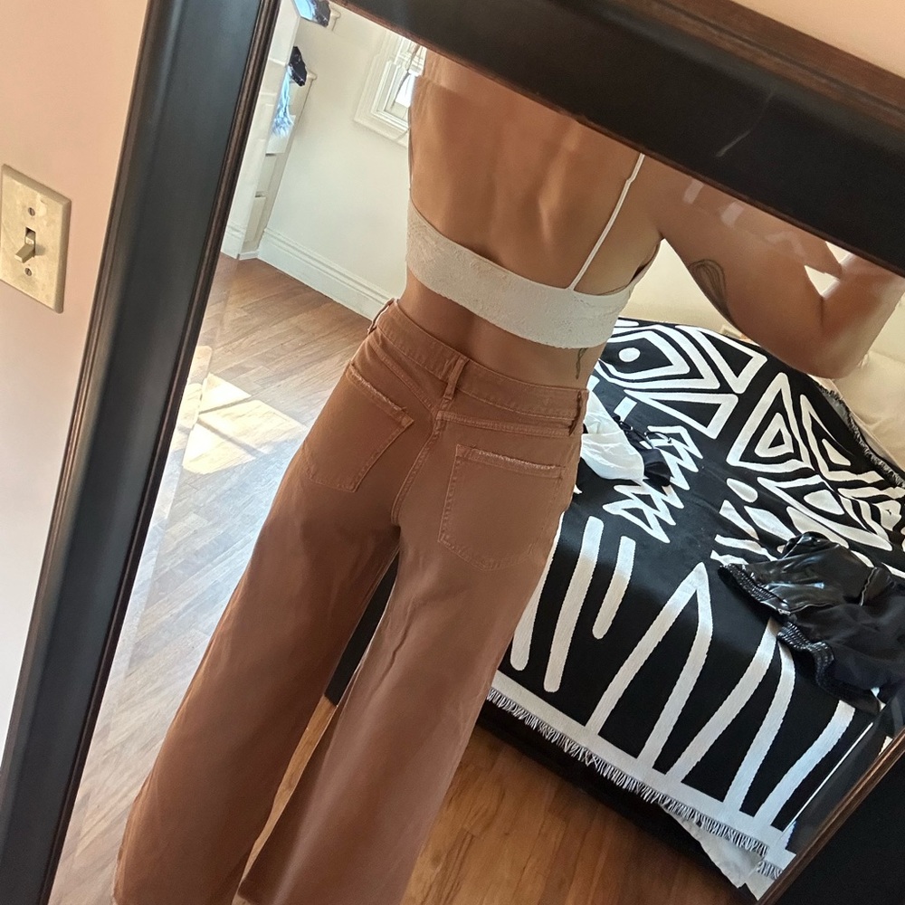 Forever 21 Rust/Brown Wide-Leg Pants - Picture 4 of 8